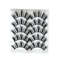 5 pairs of eyelashes
