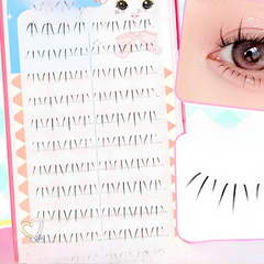 Women's Natural Segmented Lower False Eyelashes