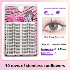 False Eyelashes Variety Pack with Glue
