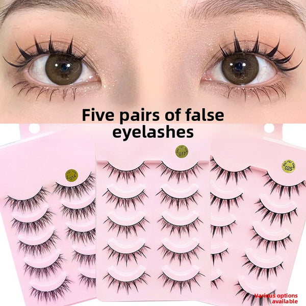 false eyelashes